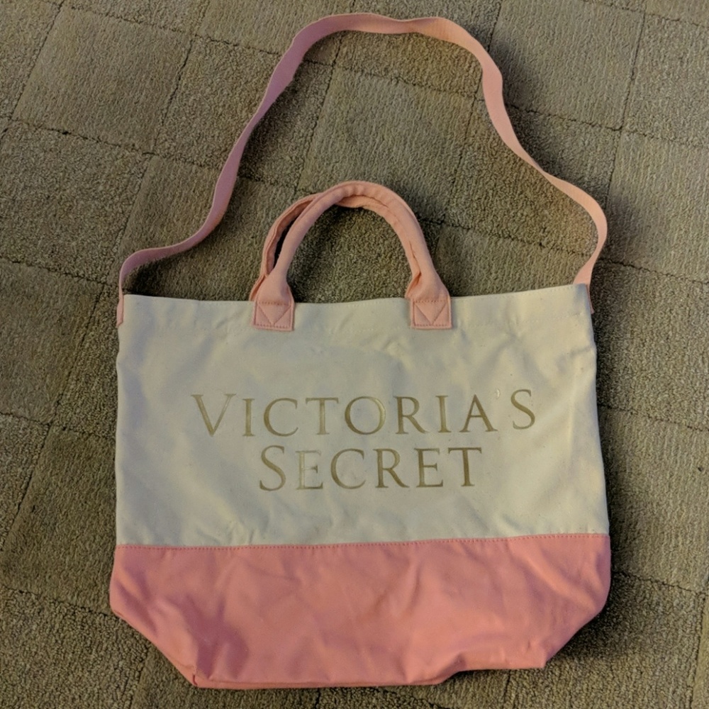 NWOT Victoria's Secret cloth tote shoulder bag